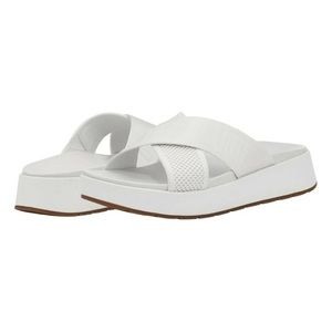 Ugg Emily Mesh Slide Sandals White